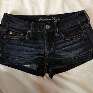 American Eagle Outfitters stretch jean shorts